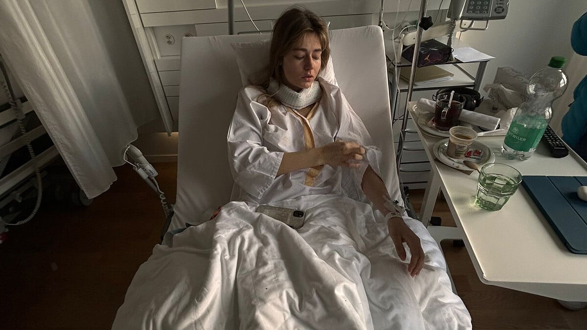 Eliane im Spital